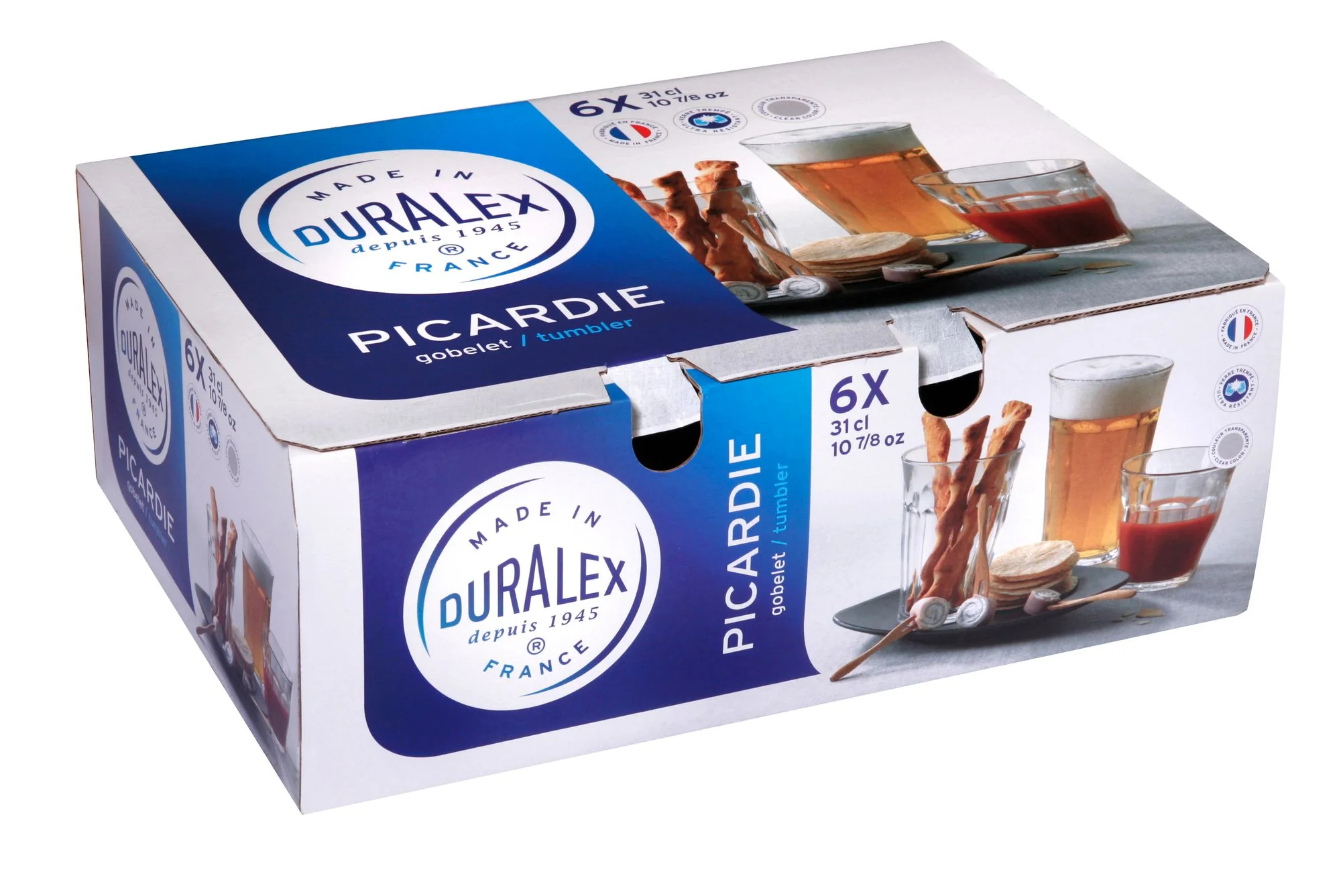 Duralex Picardie Clear Tumbler Set of 6 - 90ml - Image 15
