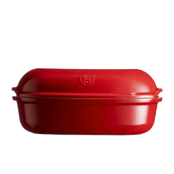 Emile Henry Artisan Bread Baker - Burgundy - Image 3