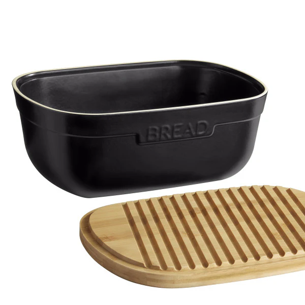 Emile Henry Bread Box - Truffle - Image 3