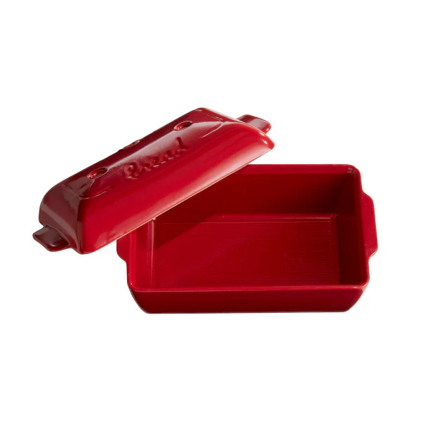 Emile Henry Bread Loaf Baker - Burgundy - Image 2