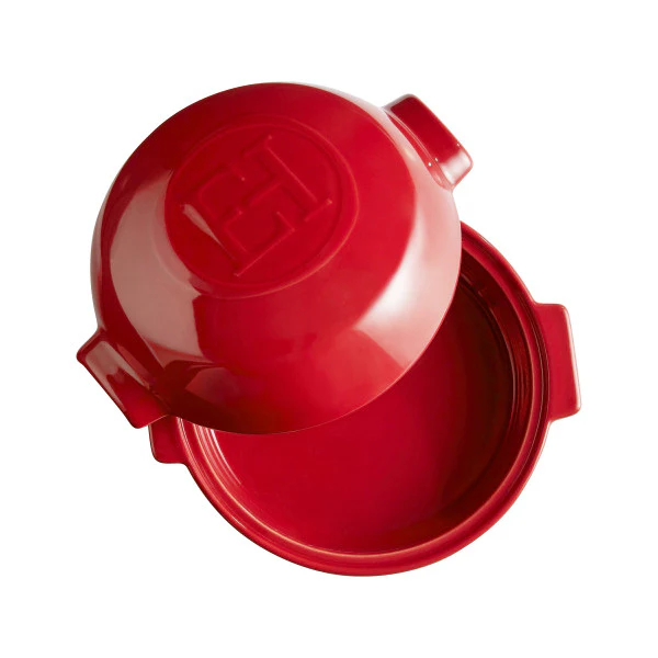 Emile Henry Cheese Baker - Burgundy - Image 3