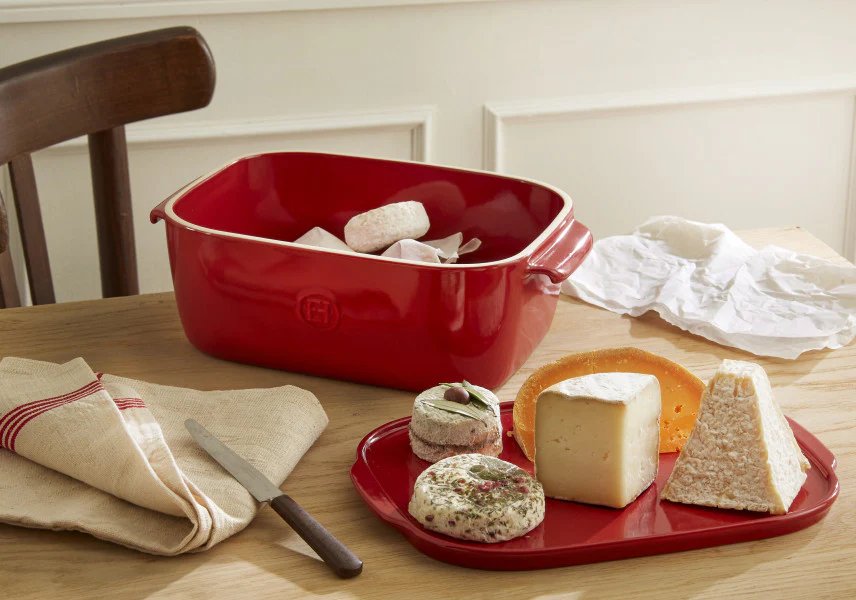 Emile Henry Cheese Box - Chalk - Image 5