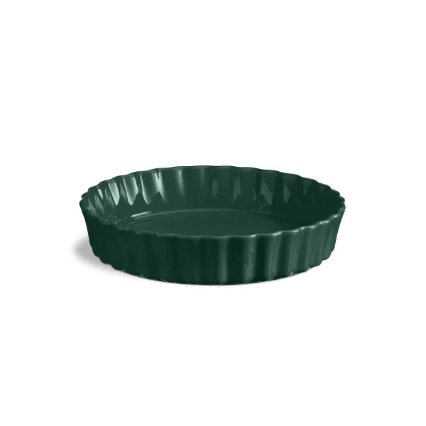 Emile Henry Deep Flan Dish 24 cm - Cedar