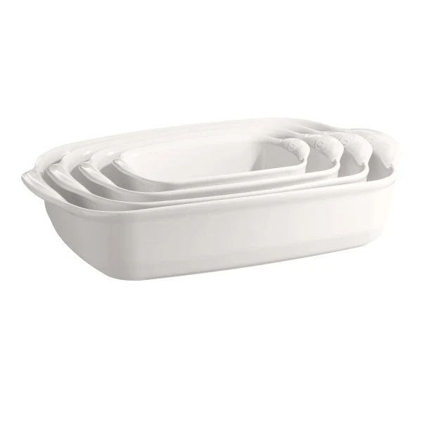 Emile Henry Large Rectangular Oven Dish - Flour - Image 4