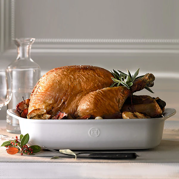 Emile Henry Large Rectangular Oven Dish - Flour - Image 6