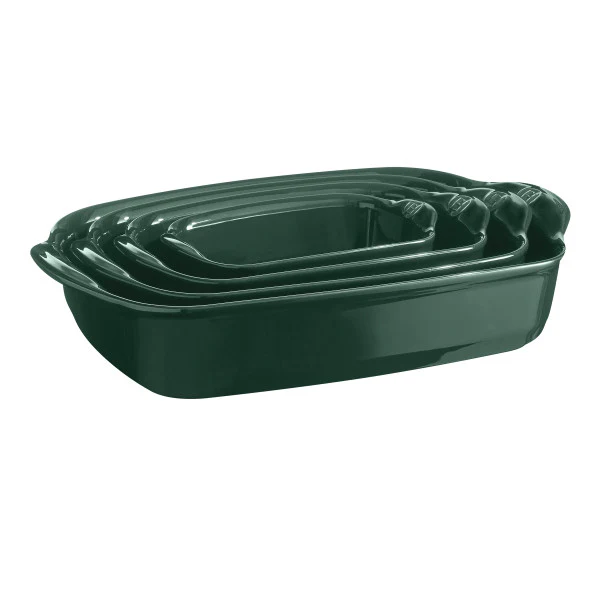 Emile Henry Medium Rectangular Oven Dish - Cedar - Image 4