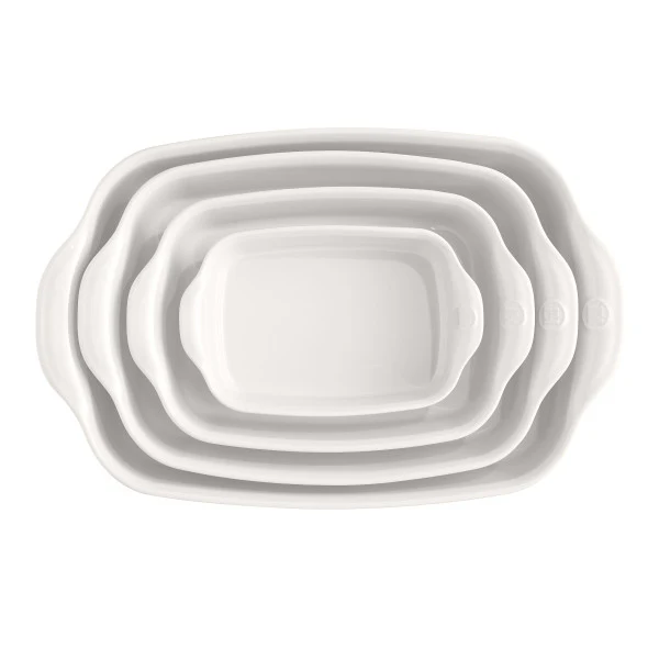 Emile Henry Medium Rectangular Oven Dish - Flour - Image 5