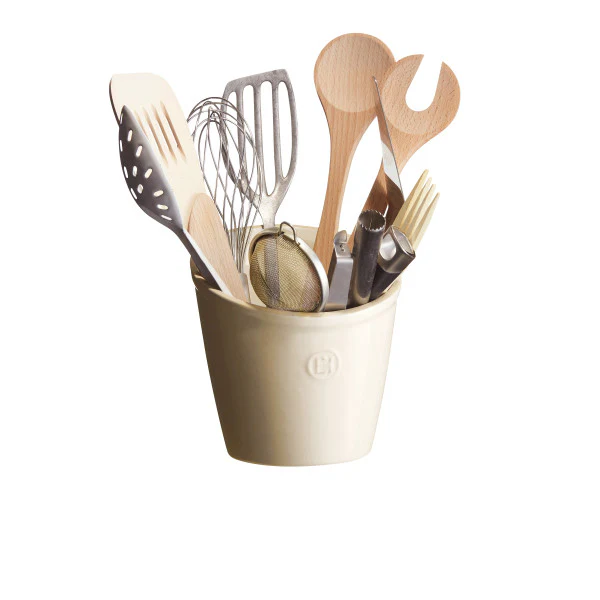 Emile Henry Utensil Pot - Clay - Image 2