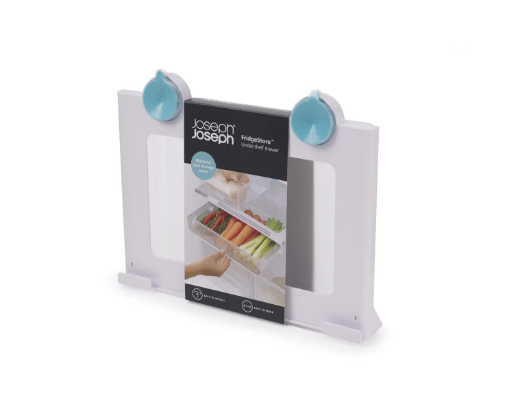 Joseph Joseph FridgeStore Under-shelf Storage Drawer - Easy to remove and clean and BPA-free - Image 2