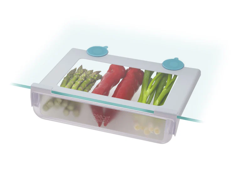 Joseph Joseph FridgeStore Under-shelf Storage Drawer - Easy to remove and clean and BPA-free - Image 3