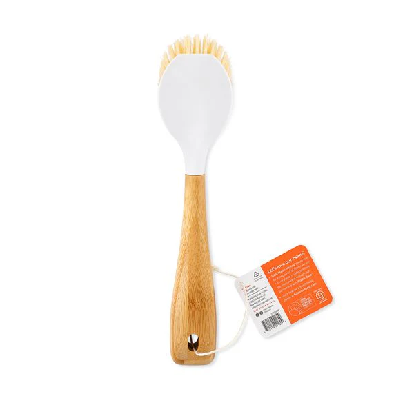 Full Circle Be Good Dish Brush - White - Image 3