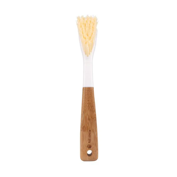 Full Circle Laid Back 2.0 Dish Brush - White