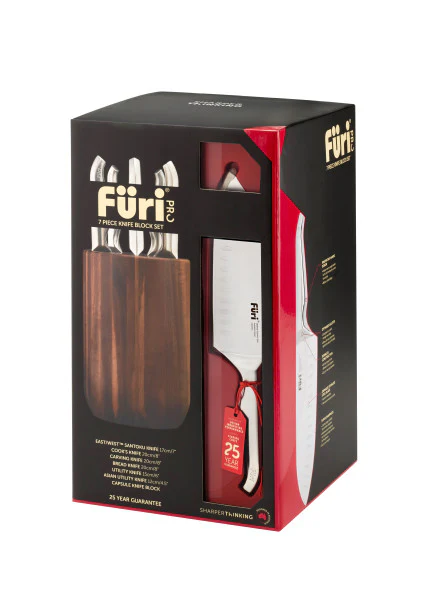 Furi Capsule Knife Block Set With Capsule Knife Block- 7 Piece - Image 2