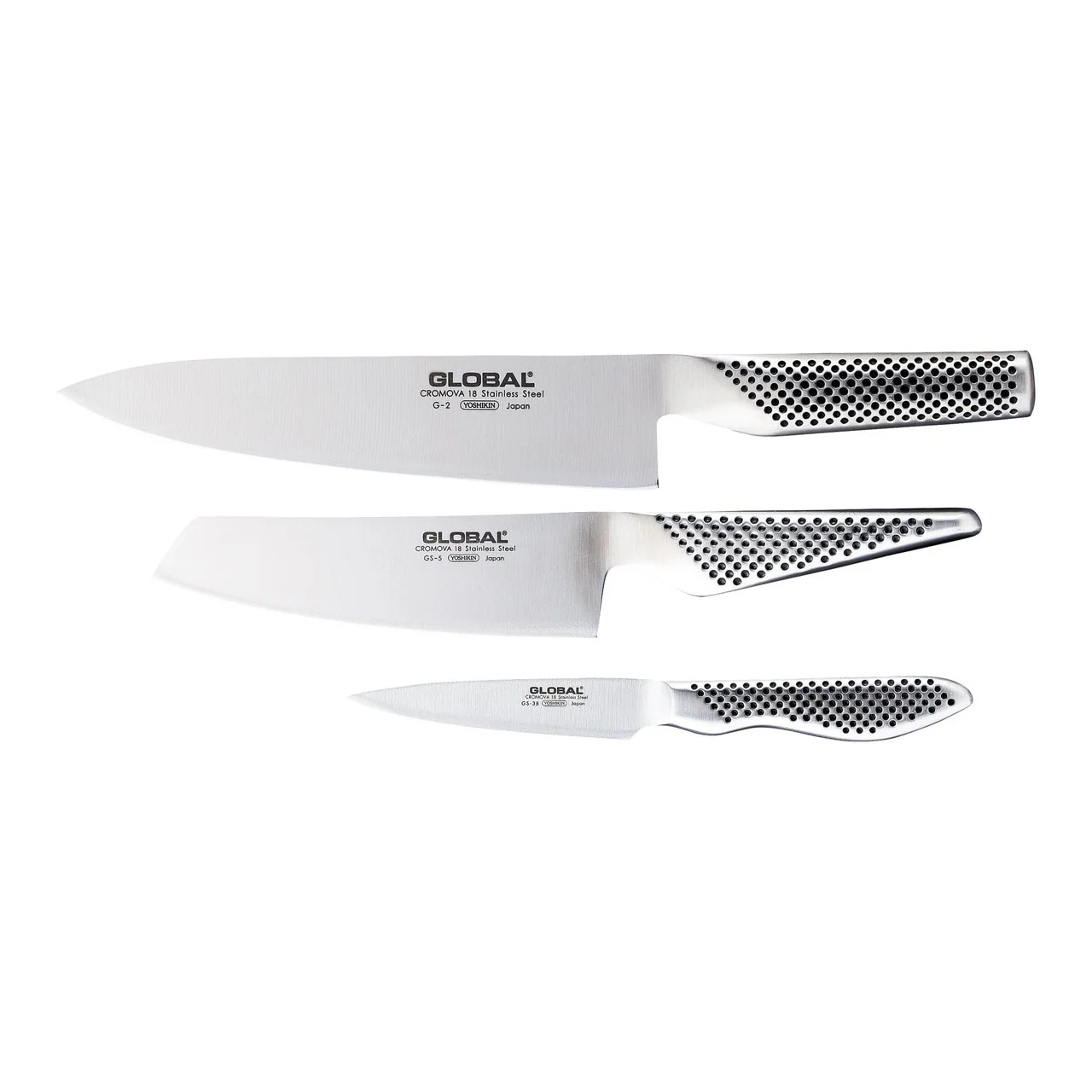 Global Classic Knife Set - 3 Piece