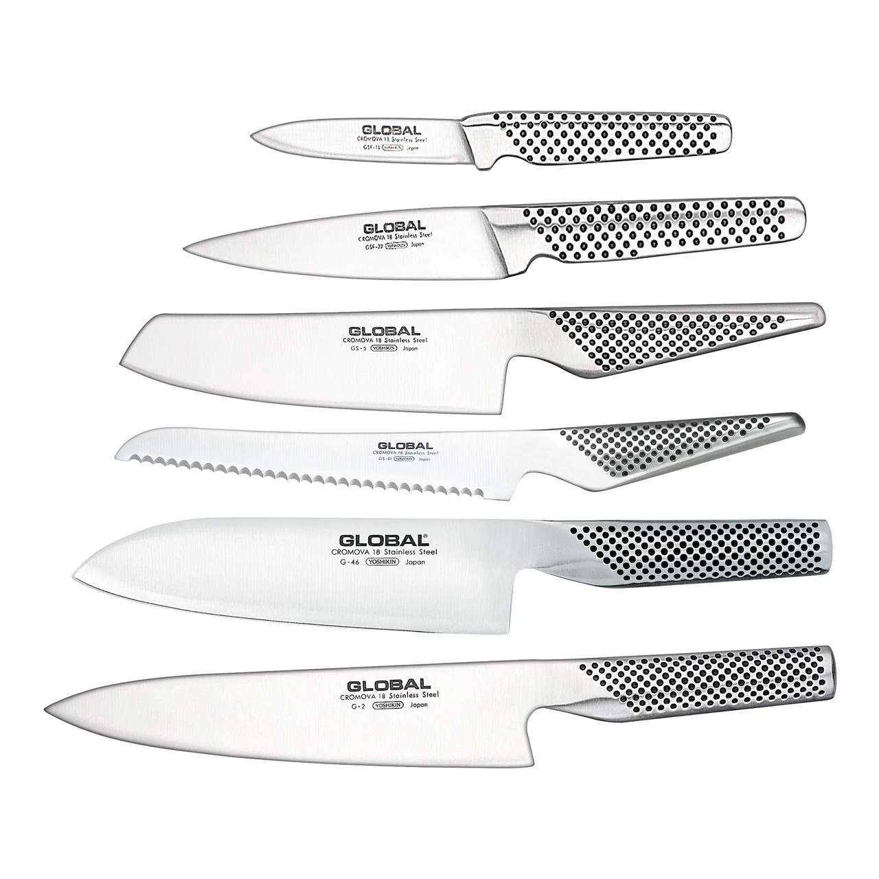 Global Zeitaku 7 Piece Knife Block Set - Image 2