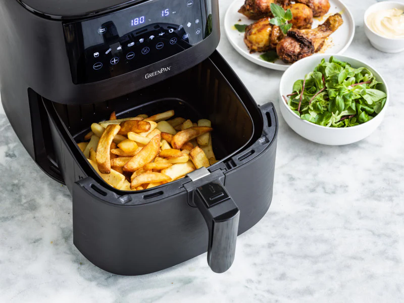 GreenPan Bistro XXL PFAS Free Air fryer Black - 7.2L - Image 5