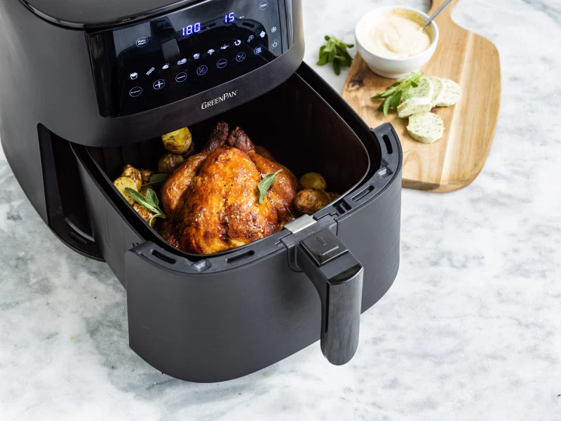GreenPan Bistro XXL PFAS Free Air fryer Black - 7.2L - Image 6