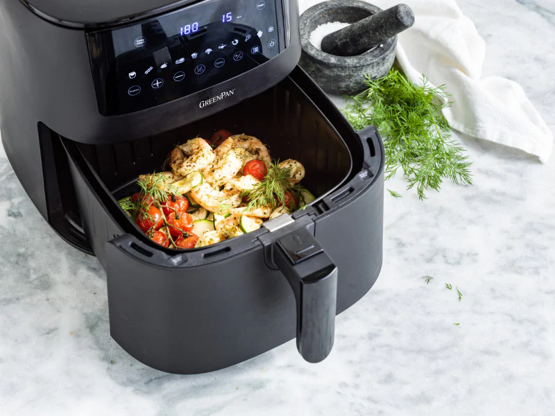 GreenPan Bistro XXL PFAS Free Air fryer Black - 7.2L - Image 8