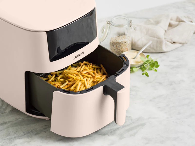 GreenPan Bistro XXL PFAS Free Coloured Air fryer Pink - 7.2L - Image 10