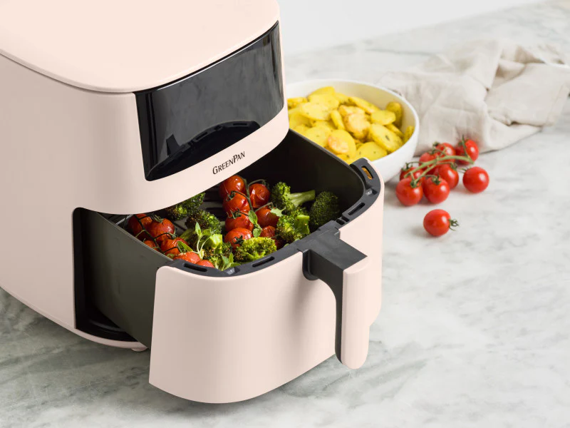 GreenPan Bistro XXL PFAS Free Coloured Air fryer Pink - 7.2L - Image 5