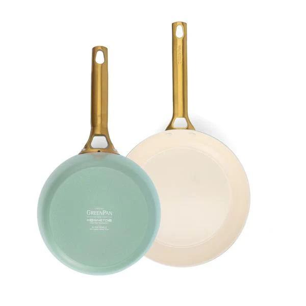 GreenPan Padova 2 Piece PFAS Free Frypan 26/30cm Mint - Image 8