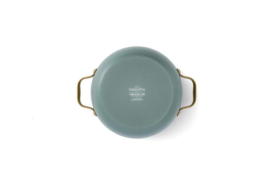 GreenPan Padova 6 (10) Piece PFAS Free Cookset Smokey Blue - Image 5