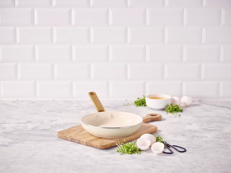 GreenPan Padova PFAS Free Frypan 20cm Cream - Image 5