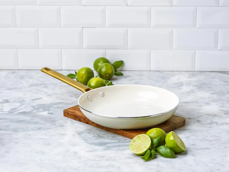 GreenPan Padova PFAS Free Frypan 24cm Cream - Image 3