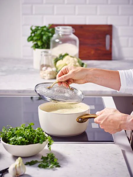 GreenPan Padova PFAS Free Saucepan 18cm/2.01L Cream - Image 10