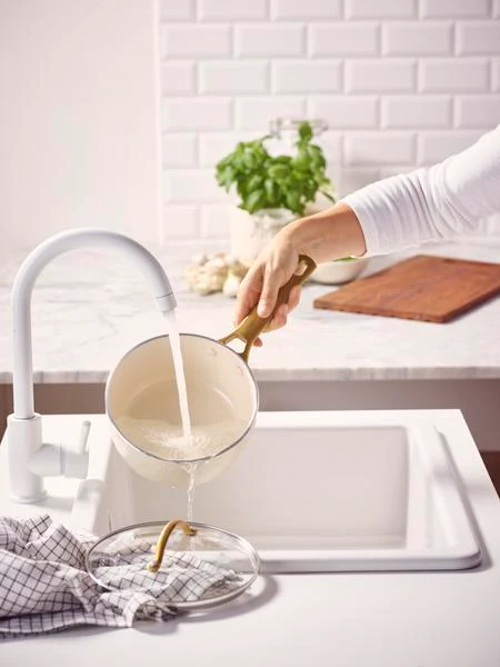 GreenPan Padova PFAS Free Saucepan 18cm/2.01L Cream - Image 6