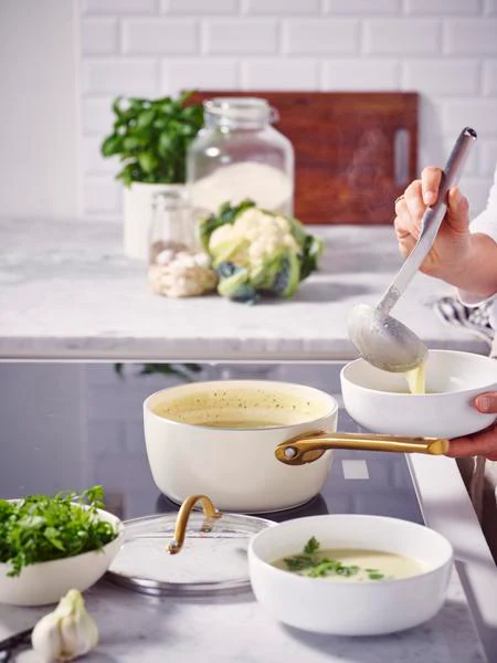 GreenPan Padova PFAS Free Saucepan 18cm/2.01L Cream - Image 8
