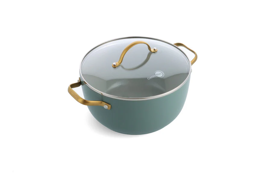 GreenPan Padova Smokey Blue Covered Casserole 24cm/4.7L