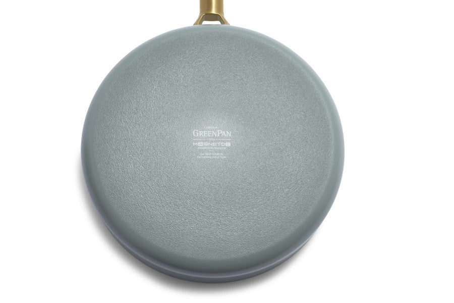 GreenPan Padova Smokey Blue Covered Sauté Pan 28cm/3.6L - Image 4