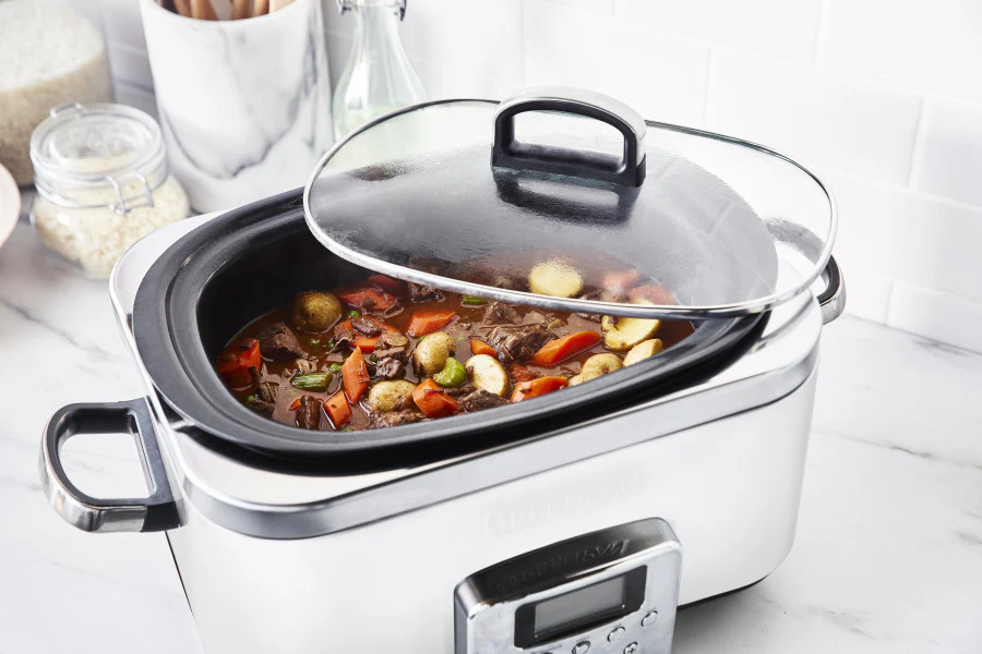 GreenPan Slow Cooker 6L - Cloud Cream Nonstick - Image 4