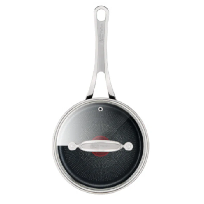 Jamie Oliver Tefal Cook’s Classics Non-stick Hard Anodised Saucepan With Lid – 18cm/2.2L
