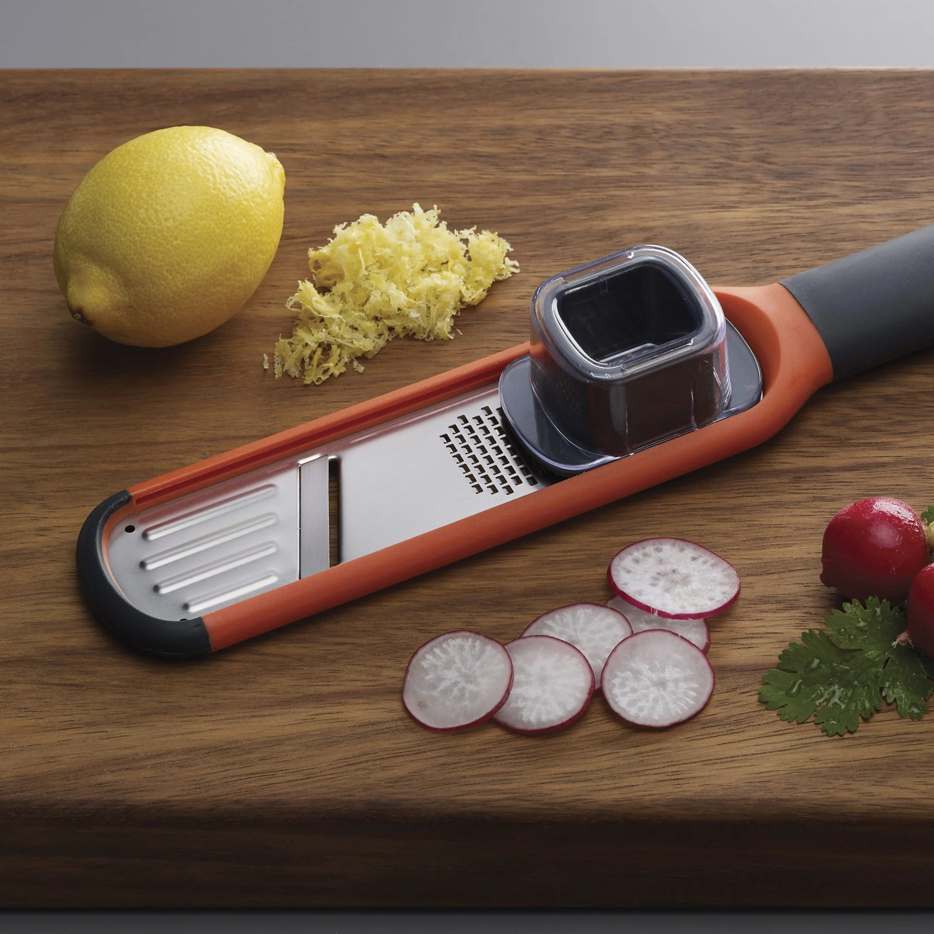 Joseph Joseph 2-In-1 Mini Grater/Slicer - Razor sharp, stainless-steel blades for grating and slicing - Image 6