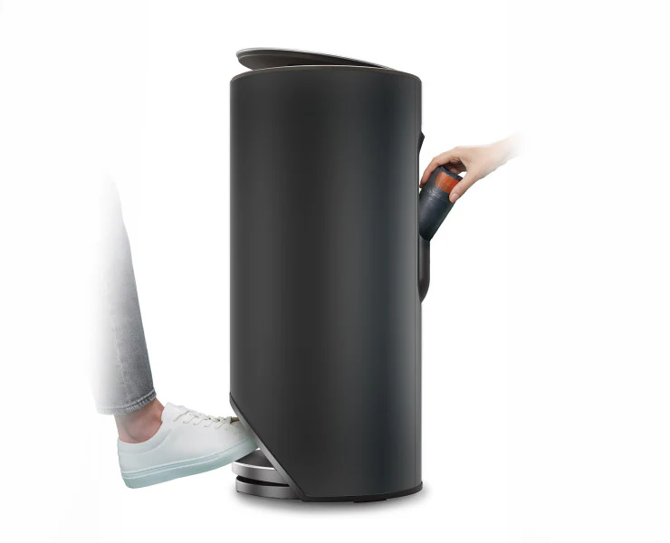 Joseph Joseph Arc 30L Bin - Carbon Black - Image 4