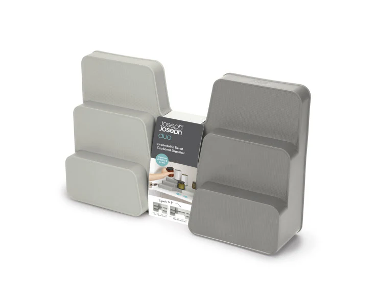 Joseph Joseph Duo Expandable Tiered Organiser - 42 cm (16½ Inches) Wide - Image 3