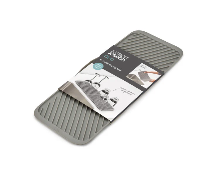 Joseph Joseph Duo Foldable Draining Mat Grey - Image 2