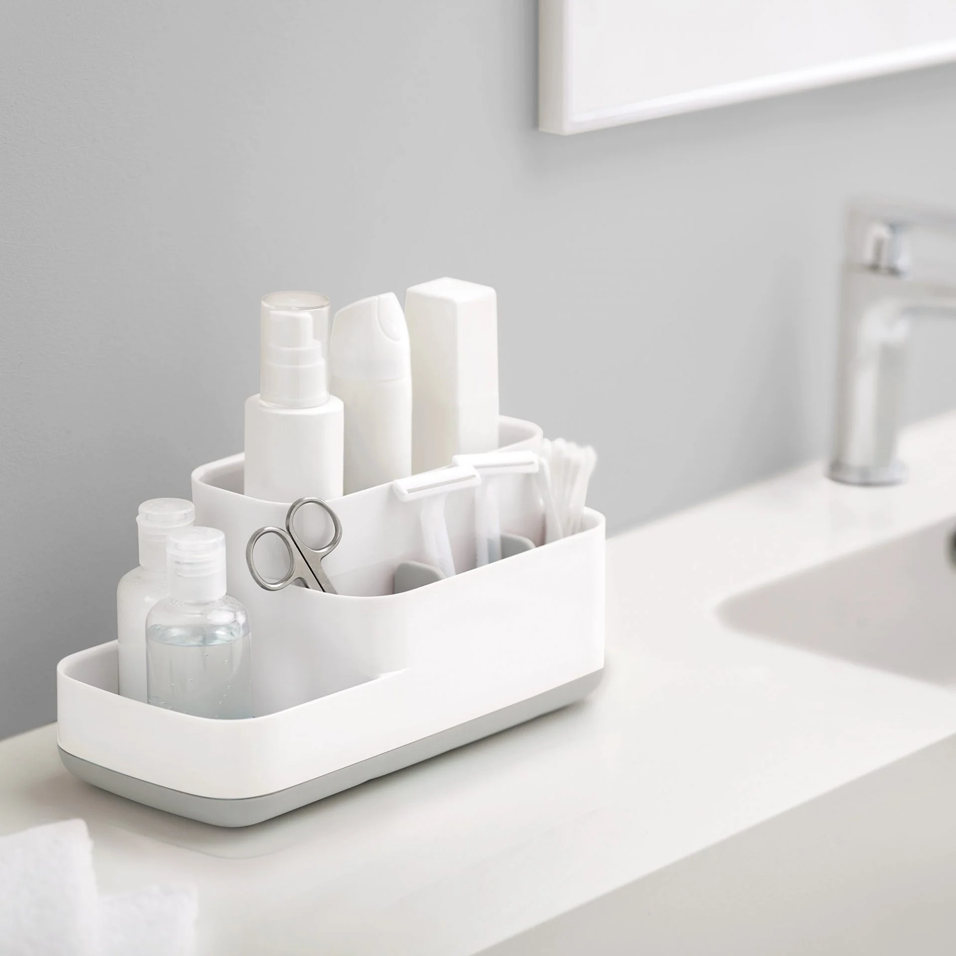 Joseph Joseph Easystore Bathroom Caddy - Ecru - Image 2