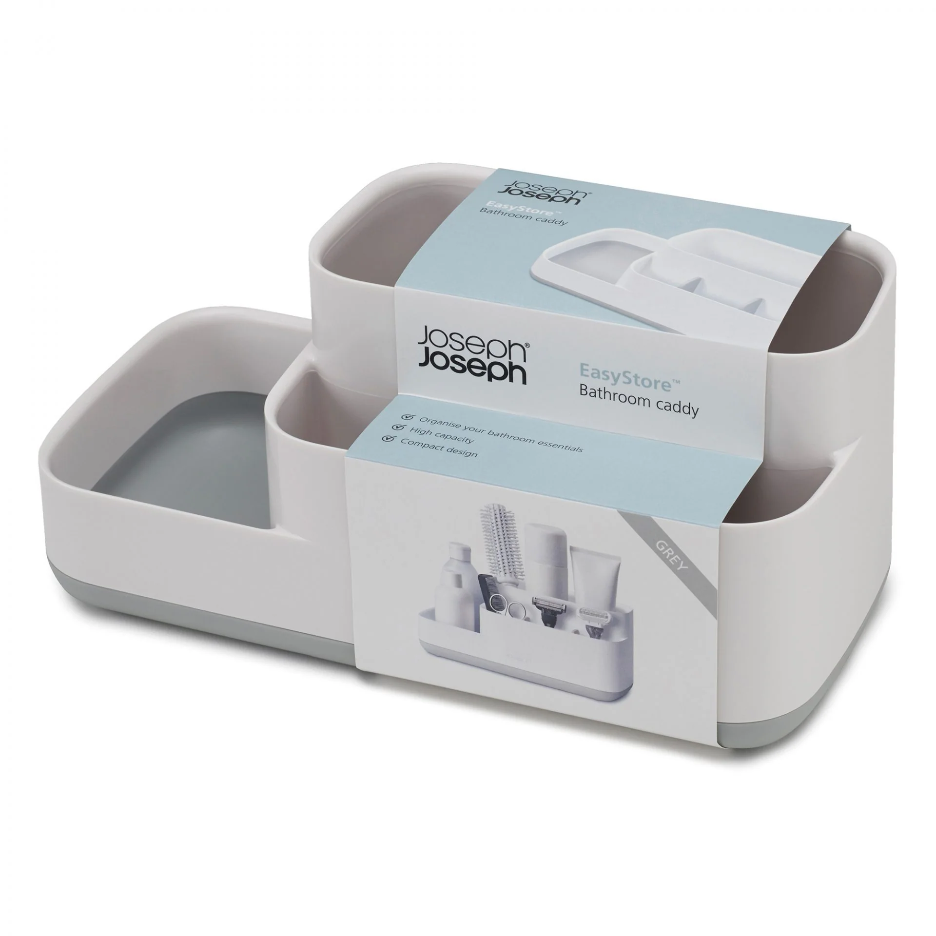 Joseph Joseph Easystore Bathroom Caddy - Ecru - Image 4