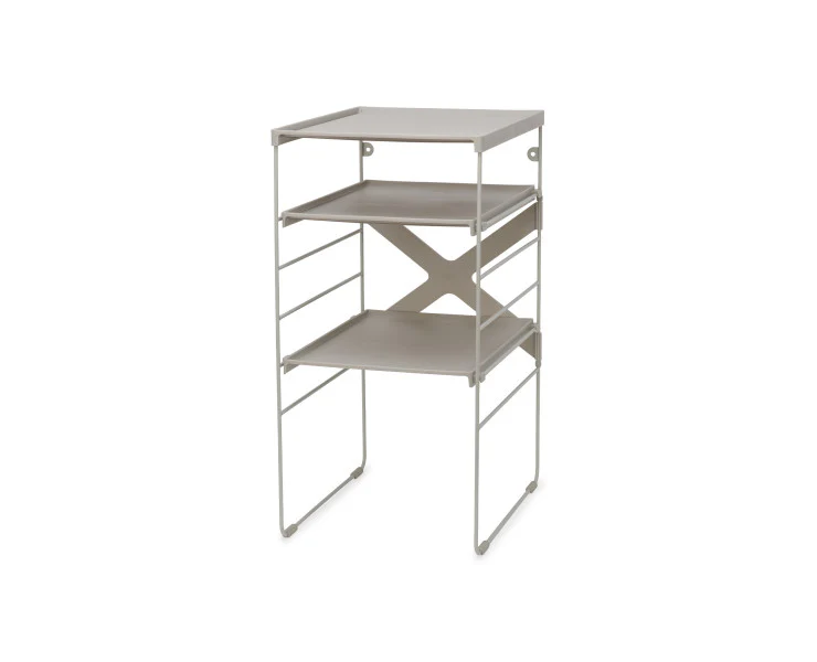 Joseph Joseph Level Adjustable Shoe Rack Polypropylene Ecru – Single