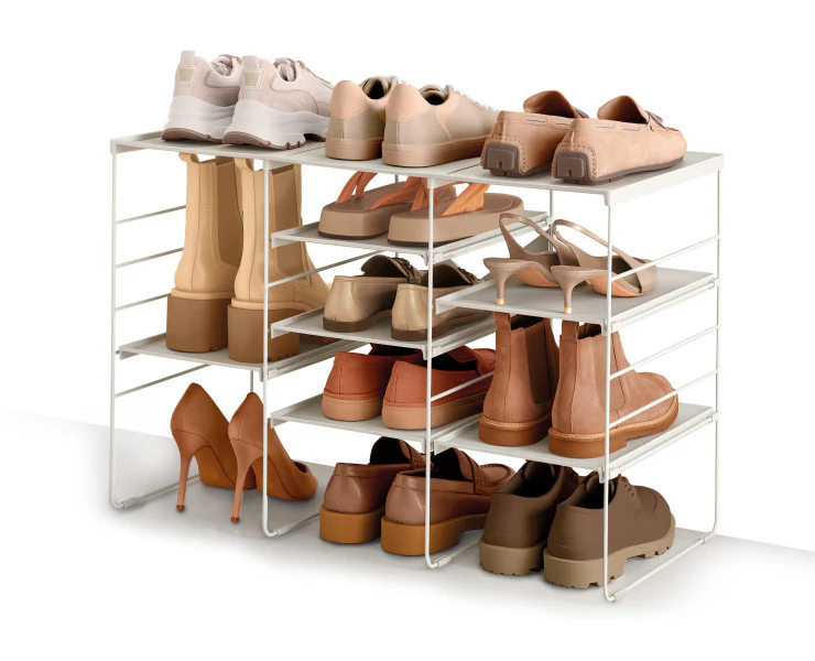 Joseph Joseph Level Plus Adjustable Shoe Rack – Triple Stores up to 12 pairs of shoes or boots - Image 3