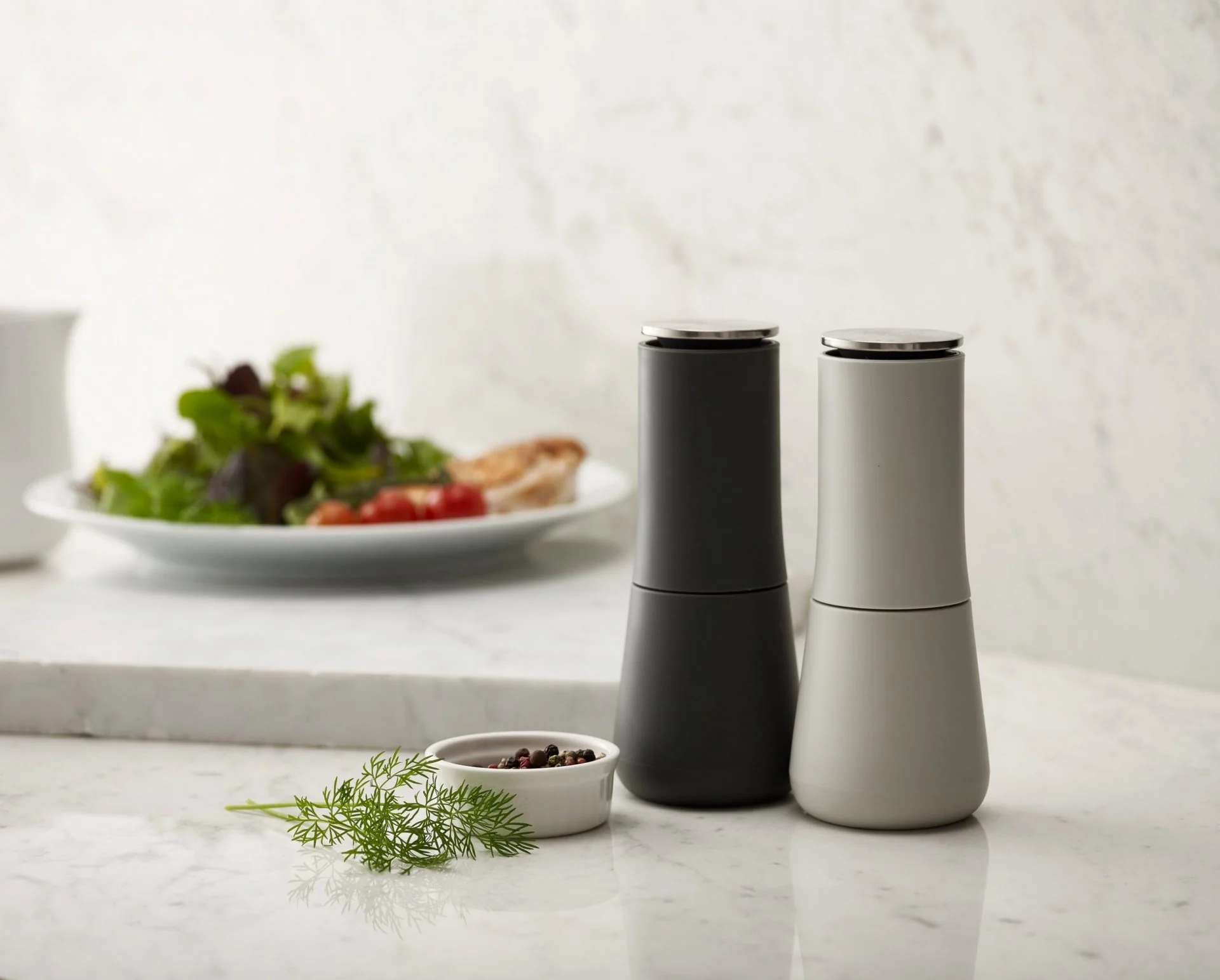 Joseph Joseph Milltop™ Salt & Pepper Mills - Sky - Image 10