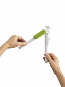 Joseph Joseph Pivot 3-in-1 Can Opener – White/Green - Image 3