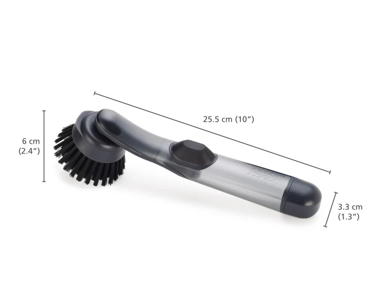 Joseph Joseph SinkTech Soap-dispensing dish brush with replacement head - Image 4