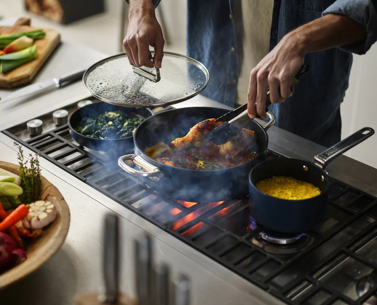 Joseph Joseph Space 15cm/1.4qt Non-Stick Saucepan & Lid - Image 5