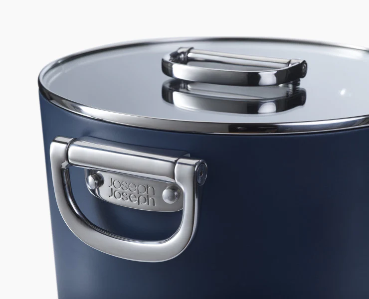 Joseph Joseph Space 25cm/8.5qt Non-Stick Stock Pot & Lid - Image 3