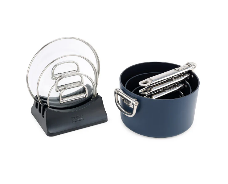 Joseph Joseph Space 3 Piece Non-Stick Saucepan Set - Image 4