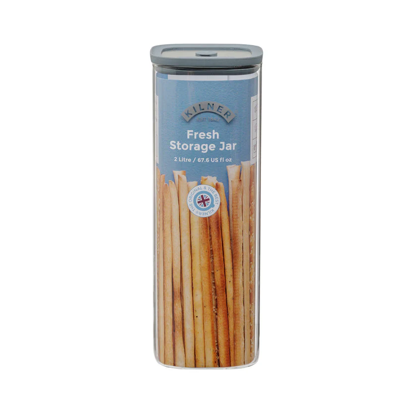 Kilner Fresh Storage 2L Square Jar - Image 2